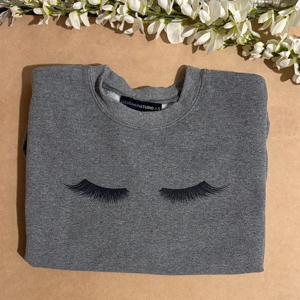 .✦ ݁˖Flash Sale.✦ ݁˖ Lulusimonstudio Eyelash Pullover Sweater